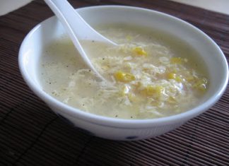 Supa chinezeasca de porumb 玉米汤