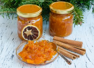 Gem de dovleac cu portocale