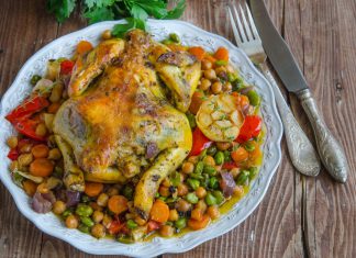 Pui coquellet cu naut