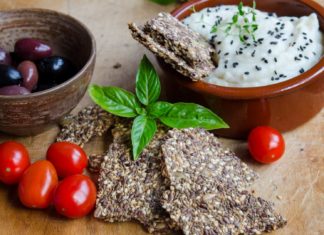 Biscuiti vegani cu seminte-low carb