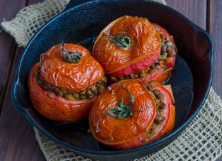 Rosii umplute cu linte