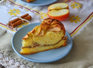 Prajitura cu mere si scortisoara