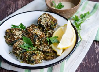 Chiftelute cu linte si spanac