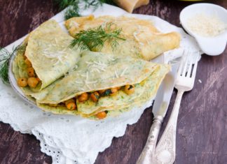 Clatite cu marar si naut