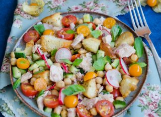 Salata cu ton si naut