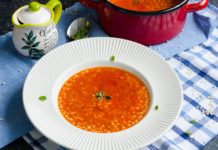 Supa de rosii cu trahana