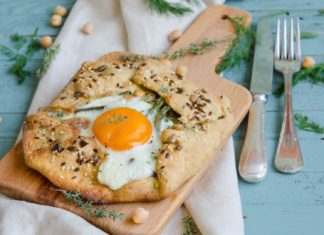 Galette cu naut si fasole verde