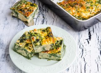 Placinta cu spanac si branza