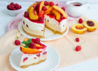 Cheesecake Peach Melba
