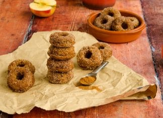 Gogosi la cuptor cu mere coapte