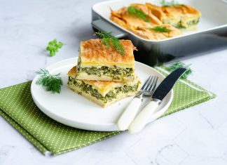 Placinta greceasca cu spanac