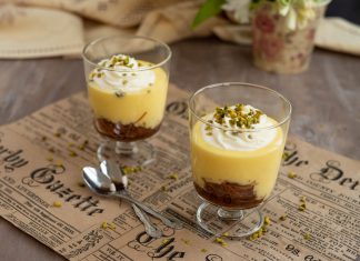 Kataif cu crema de vanilie