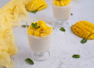 Tapioca cu mango