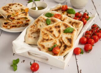 Lipii cu pesto si legume Lipii cu pesto si legume