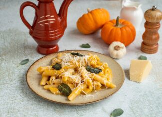 Paste integrale cu dovleac Paste integrale cu dovleac