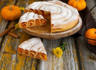 Placinta invartita cu dovleac Placinta invartita cu dovleac